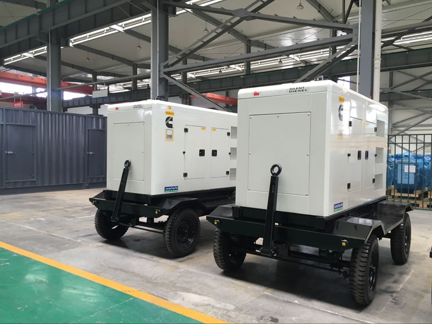 移動靜音發電機組